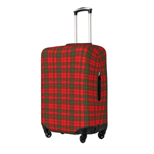 Clan Macaulay Tartan Luggage Cover, Protective Washable Suitcase Cover - Travel Fashion Elastic Suitcase Protector Medium2