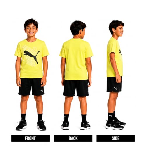 Image of PUMA Boys T-Shirts Athletic Crewneck Short Sleeve Tees (Sizes S-XL)
