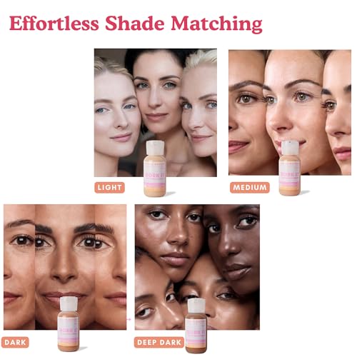 Skin in Motion | Work It Sweatproof Tinted Moisturiser | Shade: Dark | Buildable Hydrating Skin Tint | Everyday Use | Lightweight Anti-Redness Tinted Moisturiser & Sweatproof Foundation Alternative - Image 3