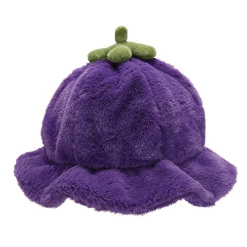 Chapeau de citrouille en peluche pour vos sorties glaciales et soirées cosplay