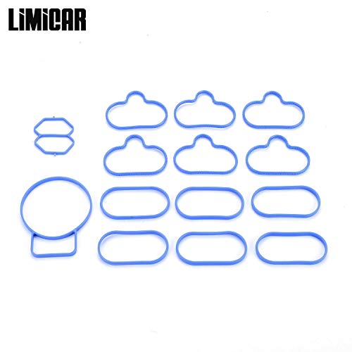 LIMICAR Engine Intake Manifold Gasket Set MS96124 Compatible with 2001 2002 2003 2004 Mazda Tribute Escape 3.0L V6