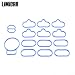 LIMICAR Engine Intake Manifold Gasket Set MS96124 Compatible with 2001 2002 2003 2004 Mazda Tribute Ford Escape 3.0L V6