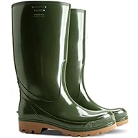 Agritrade AK Wellington Boots Waterproof Walking Farming Gardening Work Wellies Men Women -Grander- Heavy Duty Sole Durable Comfortable - Green (13 UK, numeric_13)