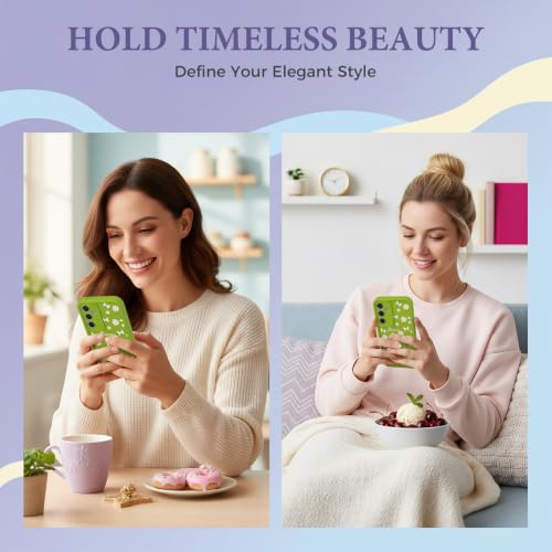 FUXICASE Case for Samsung Galaxy A36 5G, Silicone Shockproof Cover Women - image 7
