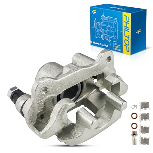 Image of PHILTOP 19B2951 Rear Right Passenger Disc Brake Caliper Assembly for Scion Replacement For 2005-2010 Scion tC, Scion tC 2005 2006 2007 2008 2009 2010, 19-B2951 with Metal Piston