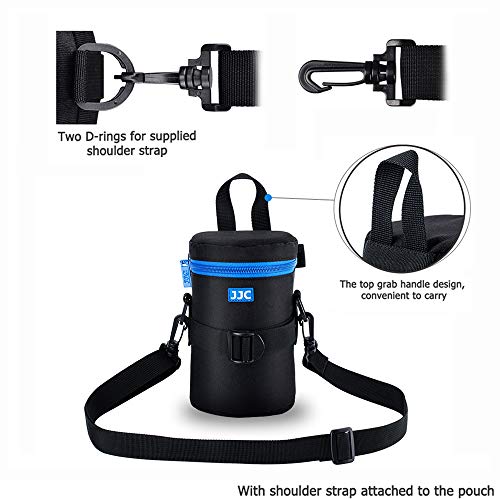 image for JJC Camera Lens Pouch Case for Canon RF 85mm EF-S 55-250mm EF 24-70mm 