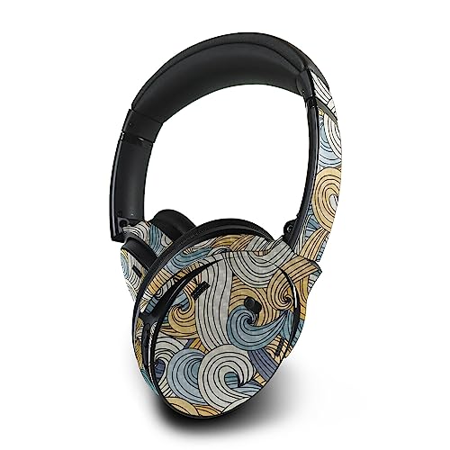 Image of MightySkins Skin Compatible with Bose QuietComfort 45 Headphones - Puppy Fall | Protective, Durable, and Unique Vinyl Decal wrap Cover | Easy to Apply, Remove, and Change Styles | Made in The USA