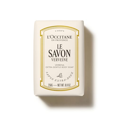 LOCCITANE Shea Butter Extra-Gentle Hand & Body Soap Bar Cleanses & Softens Skin Moisturizing Soothing Scents Non-Drying Vegan