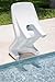 REZVANI FURNITURE STUDIO Tenjam Freelo in Pool Lounge Chair for Sun Shelf, Pool Chairs and Lounger for Tanning Ledge That Support up to 11