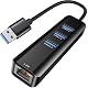 USB zu Ethernet Adapter mit 3 USB 3.0 Ports von ABLEWE