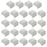 Piscina quadrata Post 3,8 x 3,8 cm bianco PP plastica quadrata piscina post (24pcs)