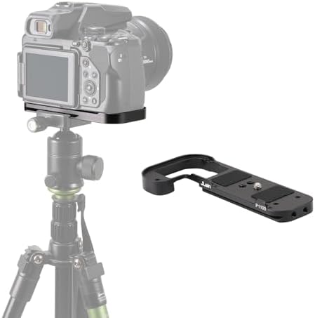 Foto4easy Arca Swiss QR Quick Release Plate for Nikon P1100 P1000 Camera,1/4"-20 3/8"-16 Mounts image 5