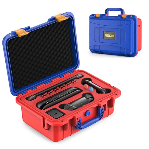 STARTRC GAMES All-in-One Hard Case for Nintendo Switch 2 (Red &amp; Blue)