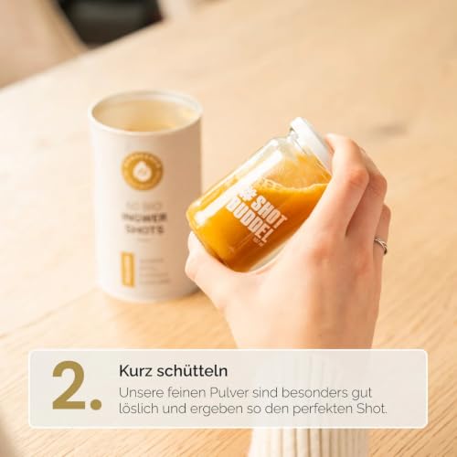Hansegrün Bio Ingwer Kurkuma Shots (60 Stk.) - Veganes Superfood-Pulver – Ansicht 6