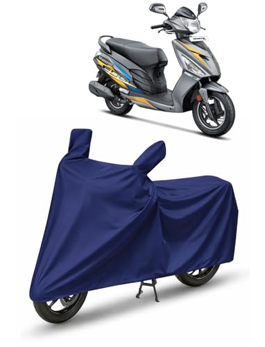 Image of Bike /SCOOTY Cover for Hero Maestro Edge 110 with Side Mirror Pocket & Buckle Belt | HIGH Material Quality | Weather Resistant