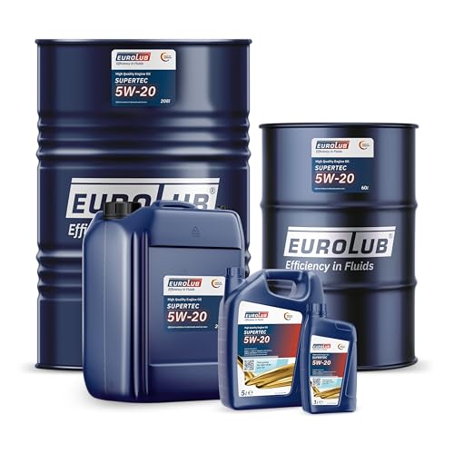 Motoröl 5W20 Eurolub Supertec SAE 5W-20, 1 Liter
