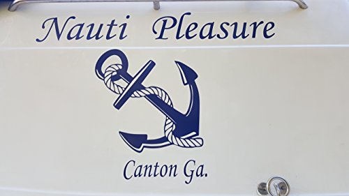 Bestpriceddecals Boat Decal (Custom Name) ~ 11" X 36" Or Request Size In Notes #TOP4