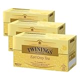 Twinings Té Earl Grey, 20 sobres (Paquete de 3)