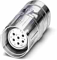 Connettore Phoenix Contact Speedcon M23 12 Poli Femmina - Per Cavi 3-14.5 Mm, Codifica N - Foto 13