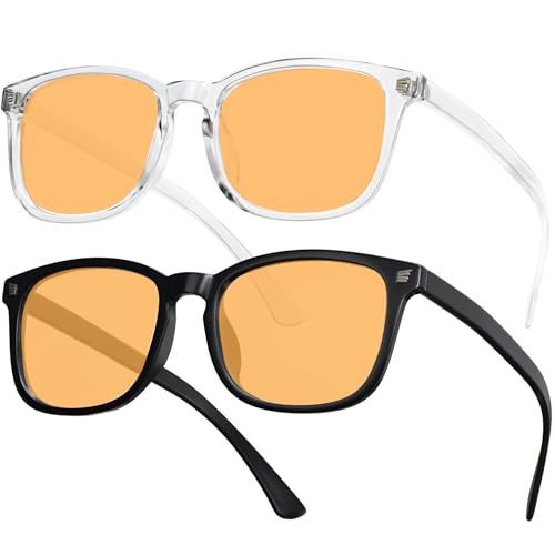 livho High Tech Blue Light Glasses - Advanced Blue Light Blocking Computer Glasses - Screen Fatigue & UV Protection