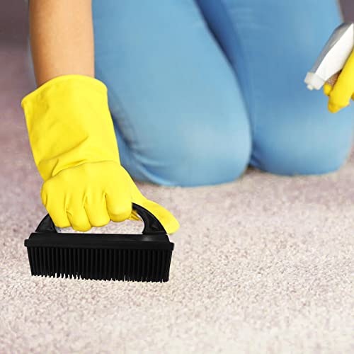 Tapijt Schrobborstel - Duurzame tapijtreinigingsborstel - Tapijtreinigingsborstels met duurzame haren voor banken Bedden Quilts Dekens Limily - Image 6