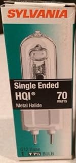 Sylvania 64354 HQI-SE70/WDX 70 Watt Metal Halide Light Bulb