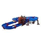 AquaPlay WaterWheel - zweistöckige Wasserbahn, großes Wasserrad mit Handkurbel, Lange Wasserrutsche, Boote mit Tierfiguren, Outdoor Wasserspielzeug, für Kinder ab 3 Jahre
