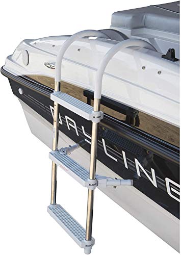 DotLine 3 Step Gunwale Hook Aluminum Ladder