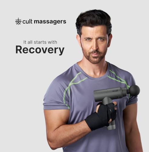 Image of Cult Impact Pro Gun Whole Body Massager, 4500Mah Battery, 6 Speed Intensities, Deep Tissue Pain Relief, Multicolour