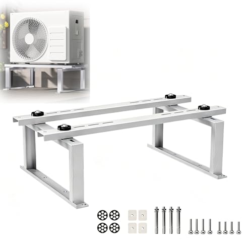 Bodenständer für Mini- Split- Klimaanlagen (9000- 36000 Btu), Mini- Split- Bodenständer, Robuste Outdoor- Kondensator- Ständer, Max. Traglast 300 Kg(95x12cm/ 34.7×4.7in)