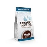 Crio Bru Brewed Cacao Ecuador Light Roast Coffee Alternative 100 Percent Pure Cacao Beans 99 Caffeine Free 10 Ounce Non Organic