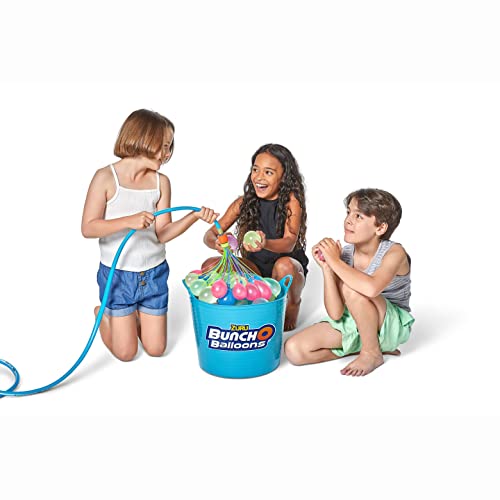 Bunch O Balloons Neon (3 Bunches) by ZURU, 100+ Rapid-Filling Self-Sealing Neon Colored Instant Water Balloons for Outdoor Family, Friends, Children Summer Fun (3 Bunches, 100 Balloons)