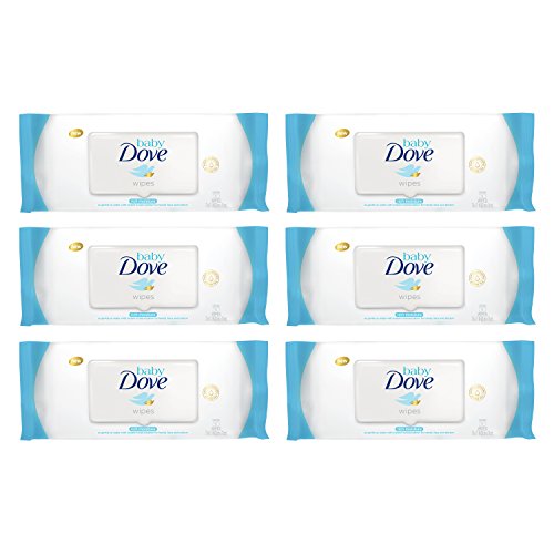 Image of Baby Dove Wipes, Rich Moisture, 30 Count (Pack of 6