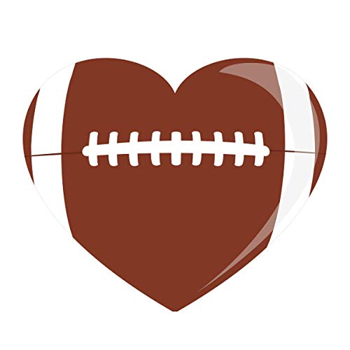Anderson's 25-Piece Heart-Shaped Football Body Decal Set, Tattoos, Cheek Cheers, Fan Gear, Sports Fan Gear,School Spirit, Football Cheerleader Accessories, Homecoming #TOP9