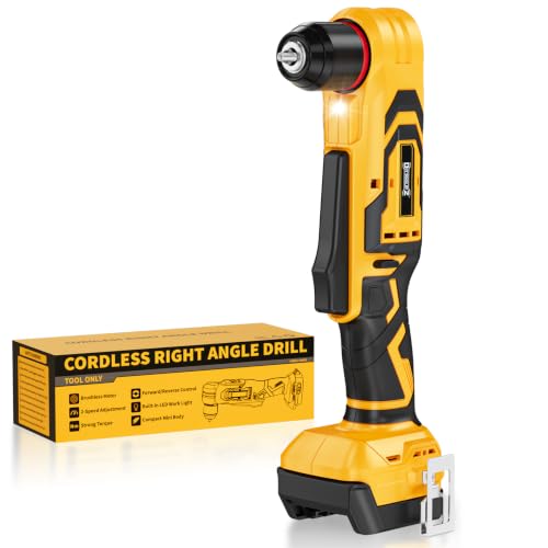 DIYtoolifz Cordless Right Angle Drill Compatible with Dewalt 20V...
