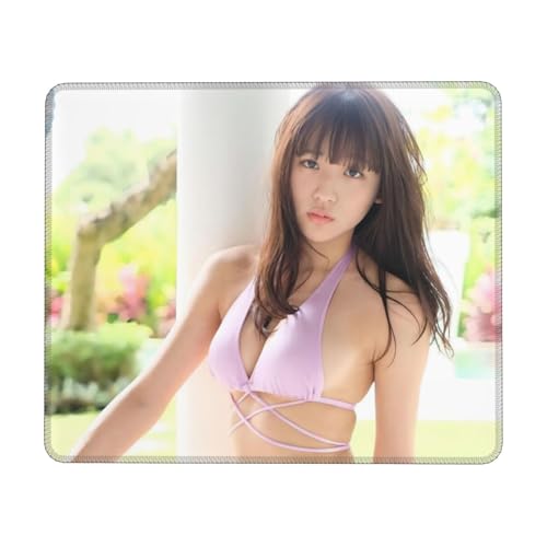 事務用品、浅川梨奈 (9) マウスパッド 水洗い 滑り止め 耐久性が 多機能 おしゃれオフィスマウスパッド