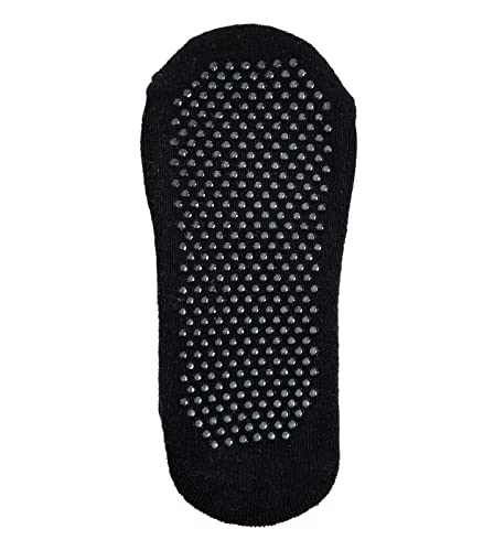 Grip Socks For Women Pilates Hospital Socks With Grips For Women Gripper Socks Non Slip Socks Womens No Slip Socks Women 3Pair Black Pink Grey #TOP5