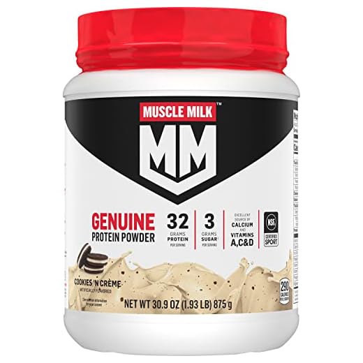 Muscle Milk Cookies 'N Crème Protein Powder