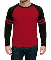 Red & Black Baseball Tee