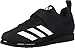 adidas Men's Powerlift 4 Weightlifting Shoe, Black/White/Black, 10 M US