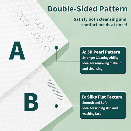 100-Cotton-Disposable-Face-Towels-Biodegradable-Makeup-Remover-Wipes-facial-tissues-for-Sensitive-Skin-Care-Wet-Dry-Baby-Wipes-Soft-Towelettes