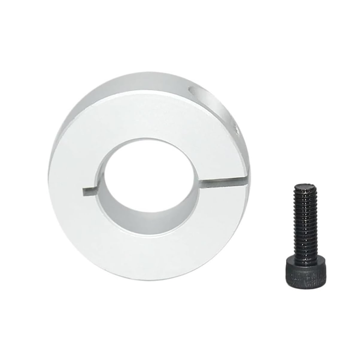 1 Stück fester Ring, offener Typ, Begrenzungswellen-Sicherungsring-Locator – SCH SCS Aluminiumlegierungsklemme for Maschinen(22x45x12)