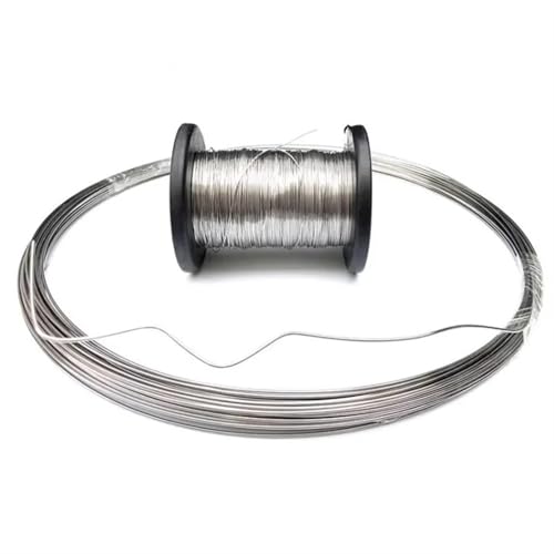 Alambre de Aluminio, Alambre de acero inoxidable duro for trabajos de floristería, artesanía, fabricación de joyas, entrenamiento de plantas bonsái, señuelos de pesca, de 0,3 mm a 6 mm(2.5mm 1KG 1pc)