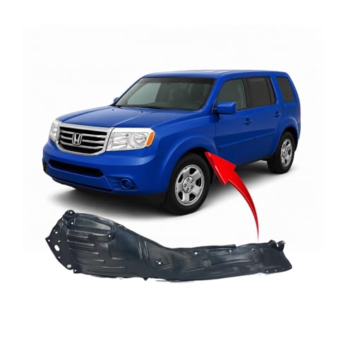 Image of FitParts Compatible with Honda Pilot 2012-2015 Front Left Fender Liner