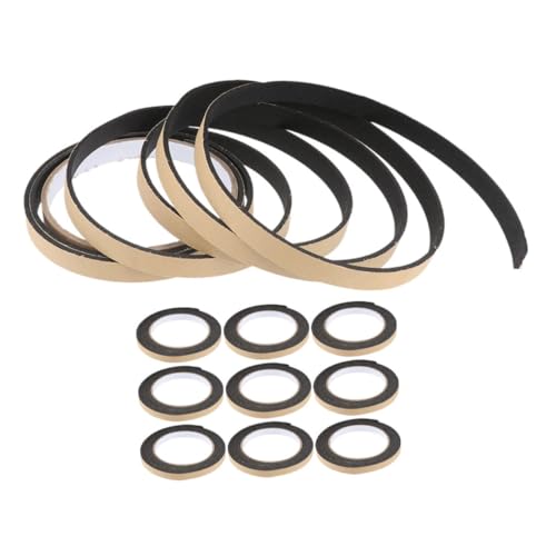 SOLUSTRE Drywall Adhesive Caulk Strips Self Adhesive Caulk Tape for Black Gas Stove Easy to Apply