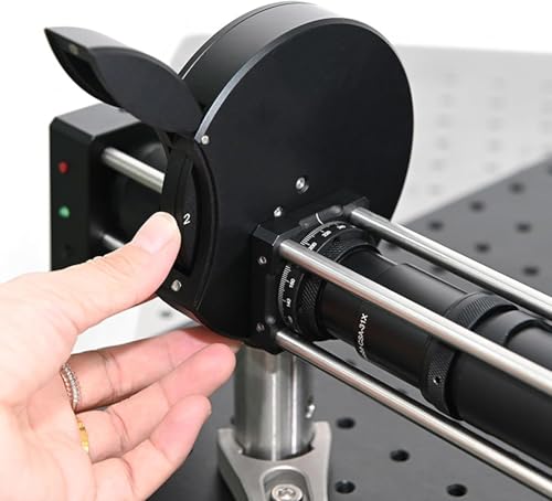 Rueda de filtros para telescopio astronómico de 6 posiciones con rosca interna SM1 8