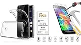 cambiar pantalla huawei p8 lite 2017 precio 1 funda trasera de gel de silicona + película de cristal templado