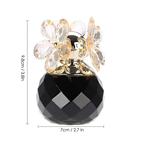 zjchao Eau de Toilette for Women, Fresh Perfume Long Lasting Flower Fruity Fragrance Female Perfume 60ml, Black - Image 5