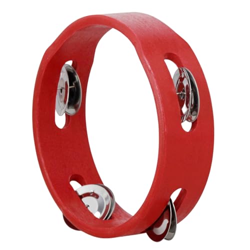6-Inch Handheld Tambourine for Kids – Educational Wooden Instrument