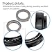 91205-P0X-005 Automatic Transmission Drive Axle Oil Seal Compatible with Honda Civic CR-V Accord Hybrid Ridgeline Pilot Odyssey Insight Element